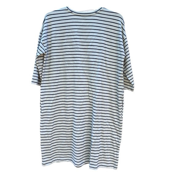 J. Jill Mint Green Striped Tunic Dress with pockets NWT womens size 1X - Picture 2 of 8